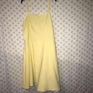 Vintage Yellow Dress